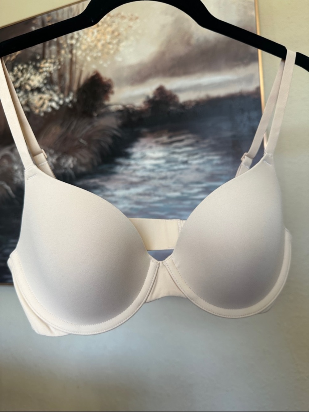 SKIMS FITS EVERYBODY T-SHIRT BRA - 2294 sand 36A NWOT